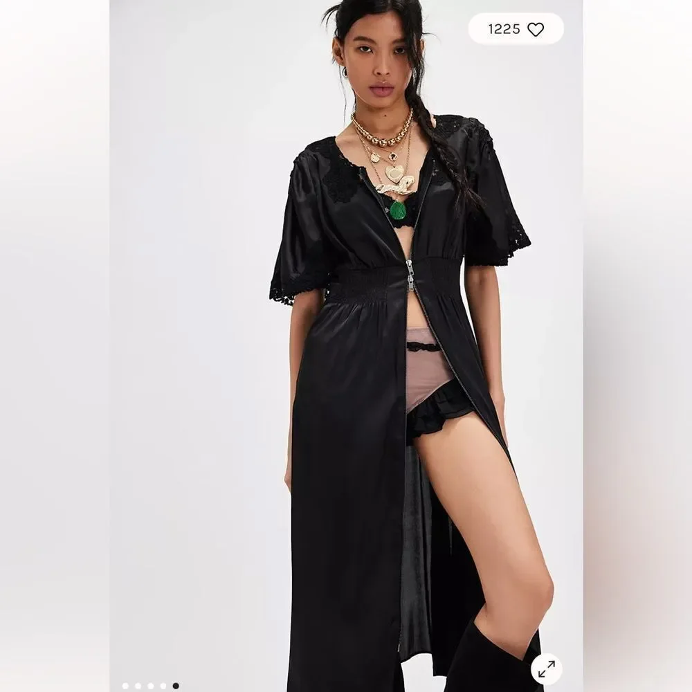 Free People Midsummer's Day Midi Dress